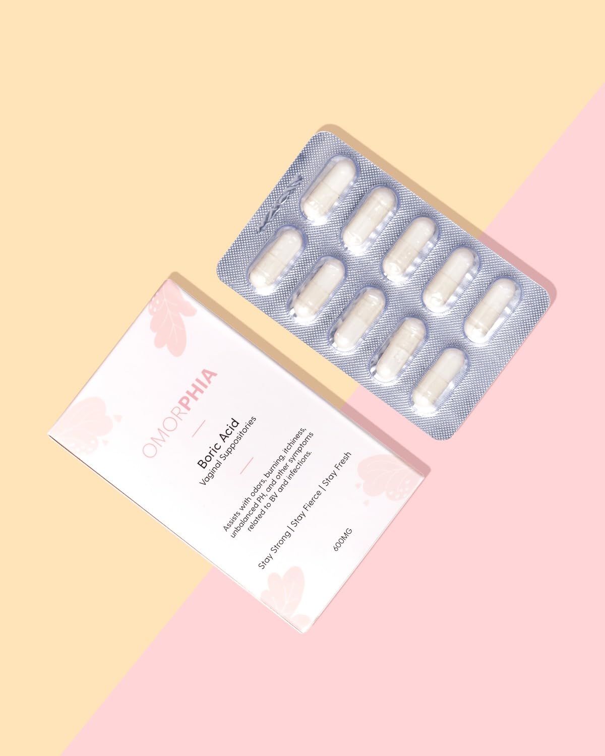 Omorphia Boric Suppositories - Powerful and Effective Approach - Promotes a Healthy Enviroment Shop OmorphiaAu supplements