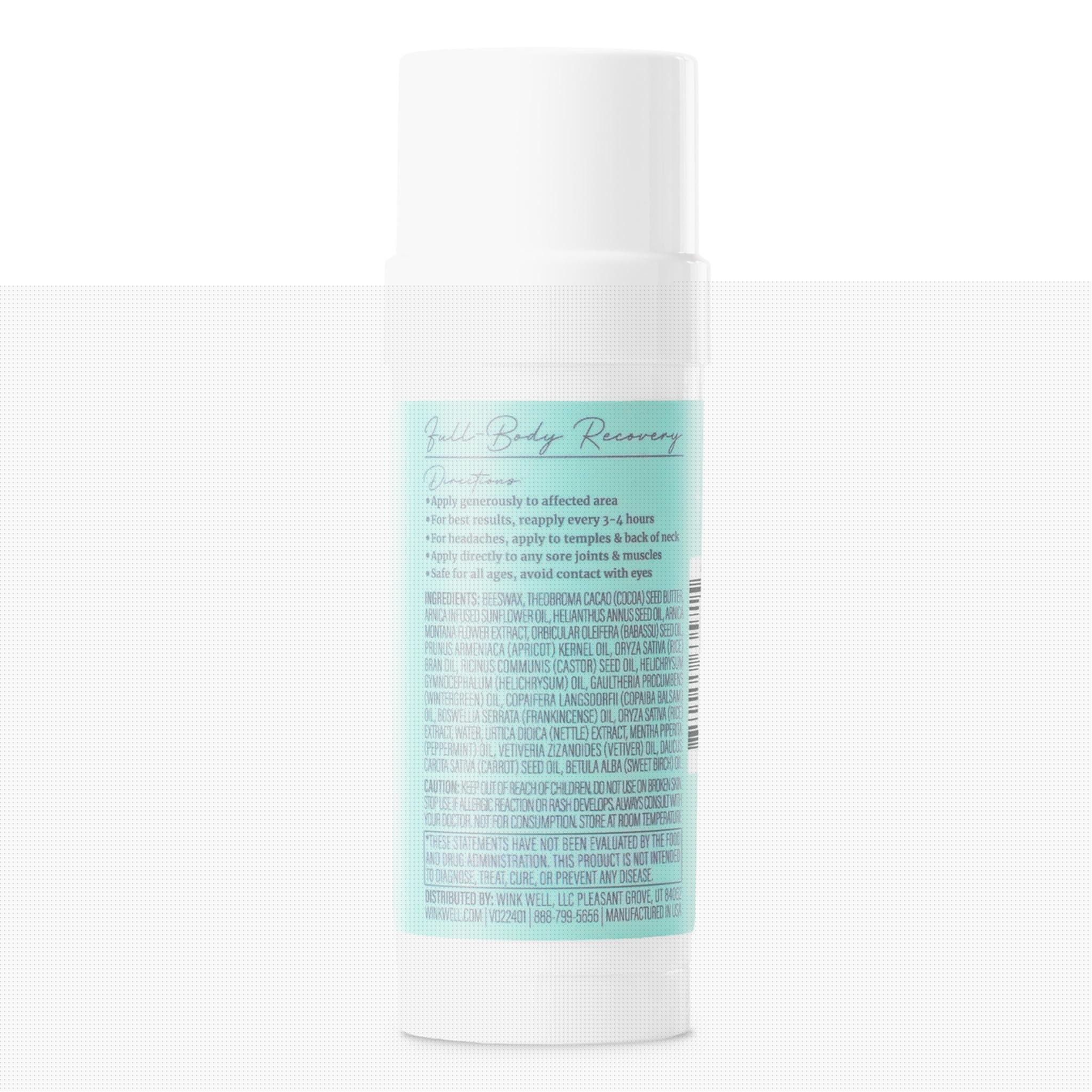 Wink Well Comfort Stick | Extra Strength Natural Muscle Relief | No-Mess roll on Stick | Joint Relief Wink NaturalsAu supplements