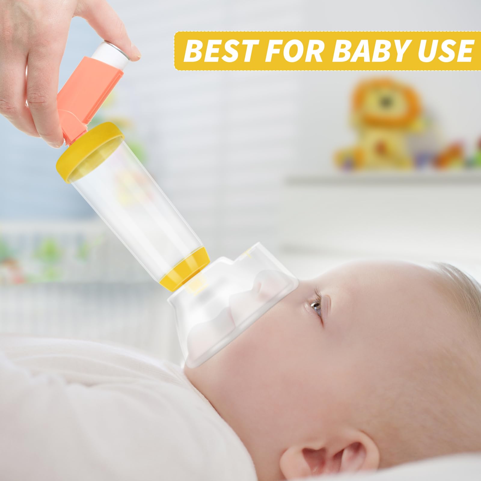 Fivepropy Handheld Spacer for Infant, Toddle, Baby, Kids and Adults with 2 Comfortable FivepropyUS supplements