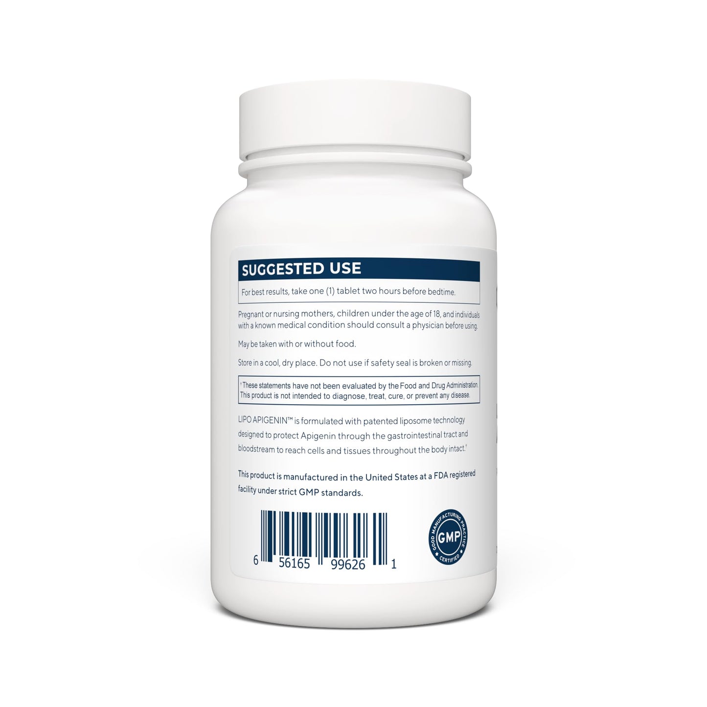 Renue By Science Apigenin | High Strength Liposomal Apigenin Supplement | 90 Apagenine Capsules - 75mg Apigenin per Serving | Non-GMO & Allergen Free | Made in The USA Third-Party Tested Renue By ScienceUS supplements