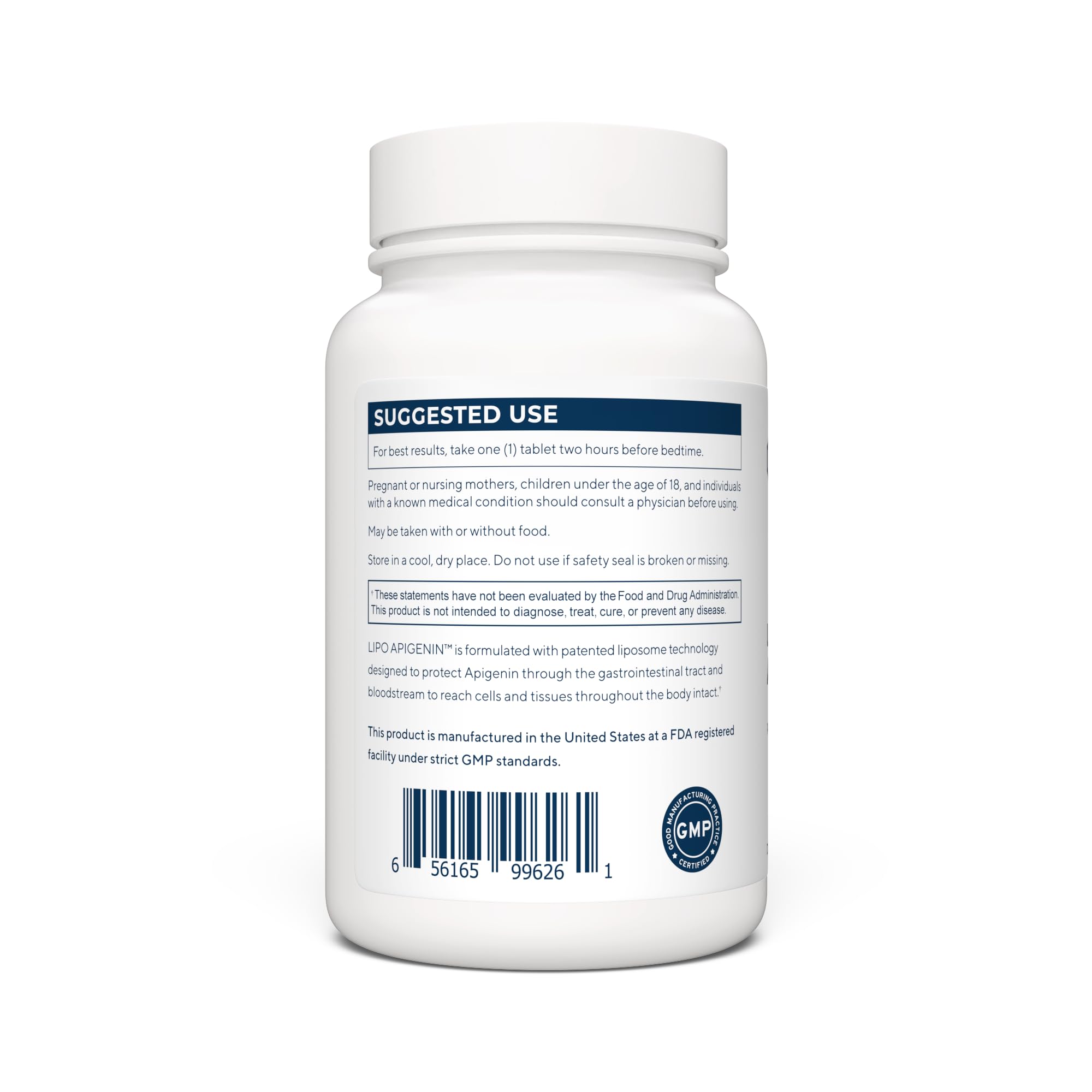 Renue By Science Apigenin | High Strength Liposomal Apigenin Supplement | 90 Apagenine Capsules - 75mg Apigenin per Serving | Non-GMO & Allergen Free | Made in The USA Third-Party Tested Renue By ScienceUS supplements