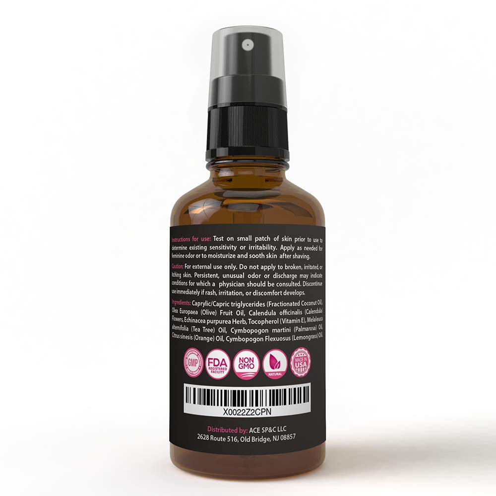 pHresh Feminine Spray - 100% All Natural Yoni Oil for Women - with Tea Tree, Lemongrass, Orange Essential Oils ACE NUTRITIONAu supplements