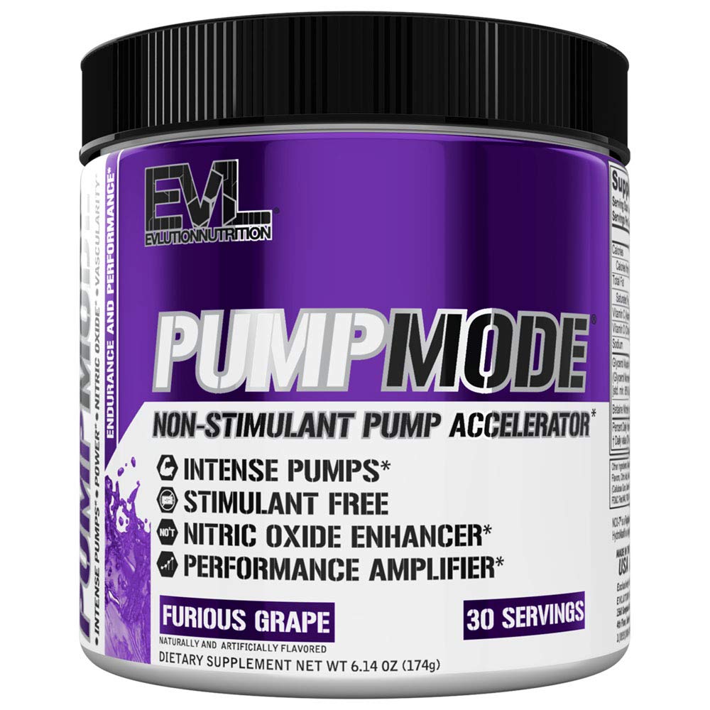 EVL PumpMode Nitric Oxide Supplement - Nitric Oxide Booster Pump Pre Workout Powder EvlutionAu supplements