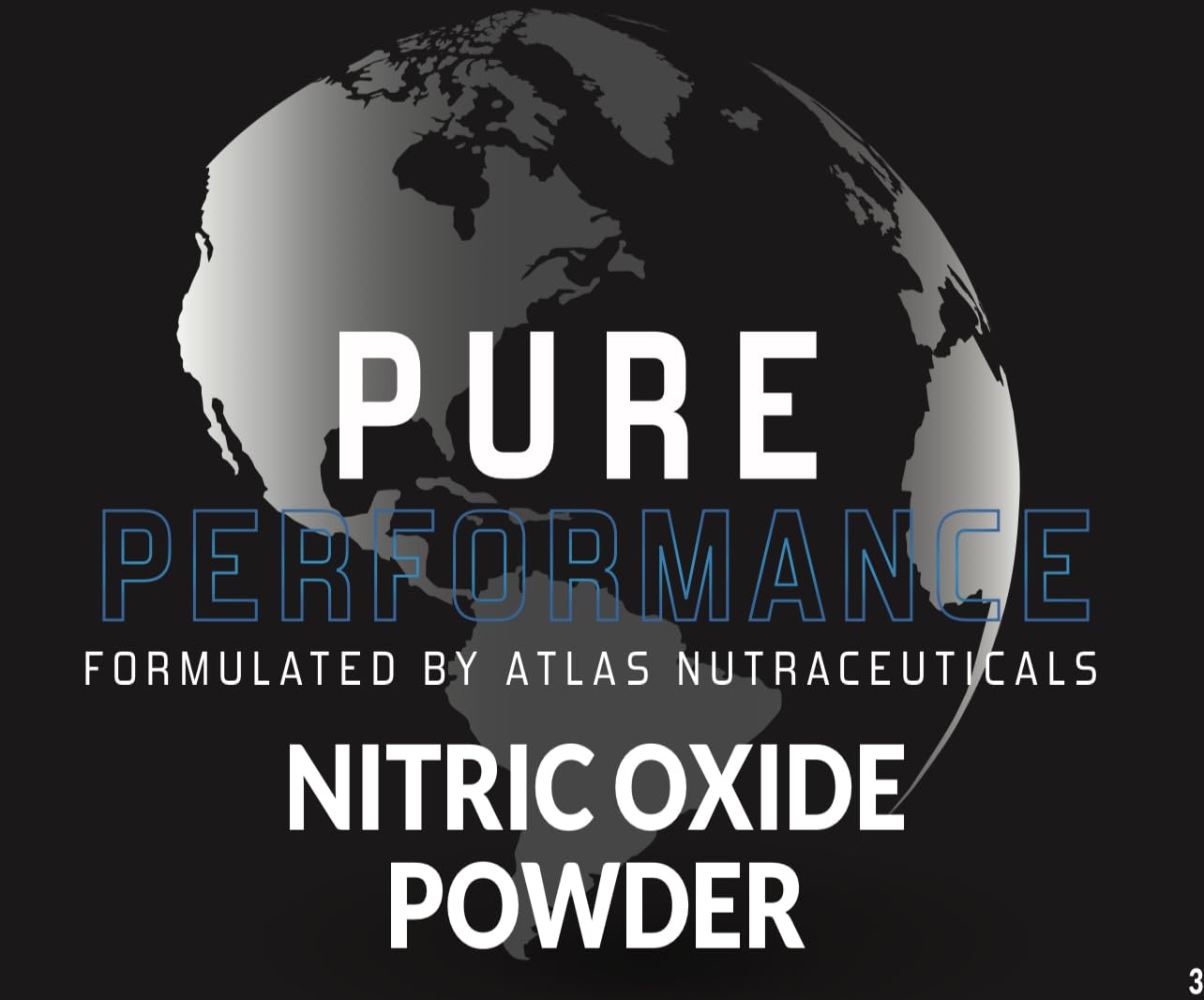 Atlas Nutraceuticals-Nitric Oxide Pump Powder-Non Stimulant Pre Workout 30 Servings Atlas NutraceuticalsAu supplements