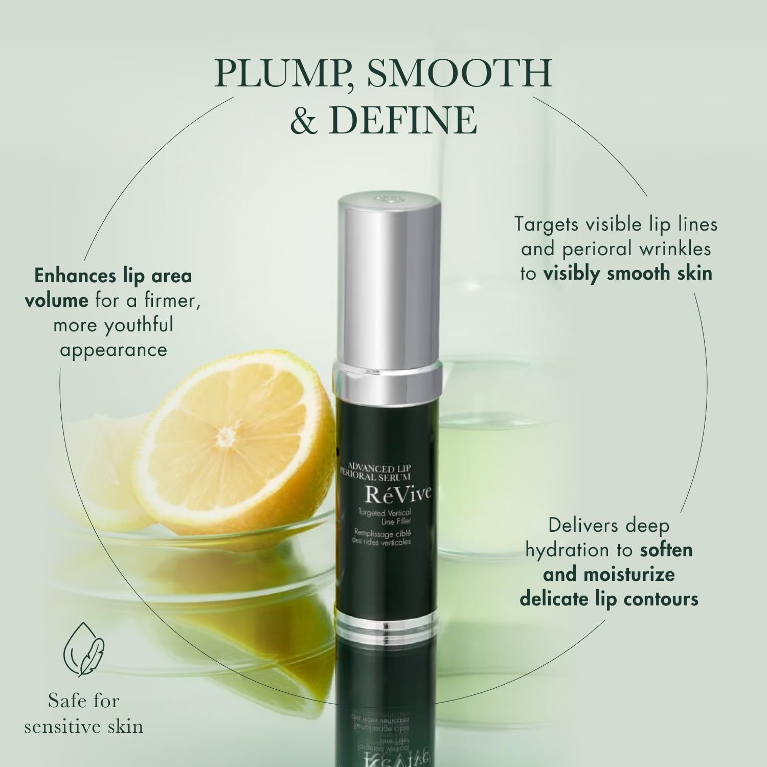 RéVive Advanced Perioral Lip Serum - Anti Aging Perioral Lip Treatment to Reduce Lip Area Lines & Wrinkles -Helps Restore Lip Contour & Visible Fullness(0.5 fl oz) RéViveAu supplements