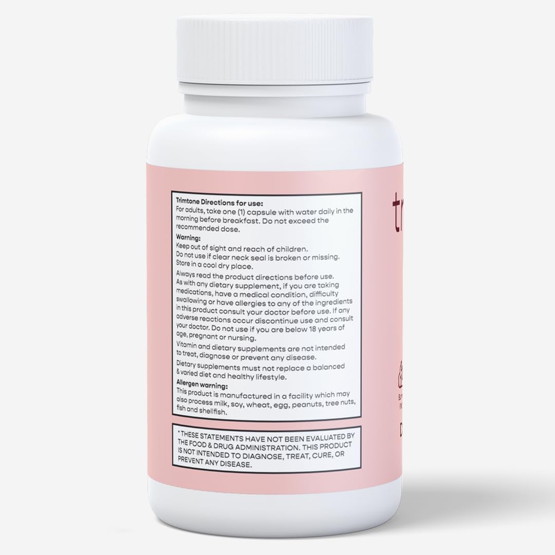 Trimtone Pills, 100% Natural Weight Management Formula for Women, Mood & Energy TrimtoneAu supplements