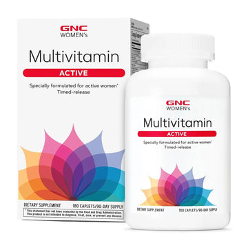 GNC Women’s Active Multivitamin Clinically Proven for Nutrition, Exercise Recovery, Energy Production, Bone Health, Beauty GNCAu supplements