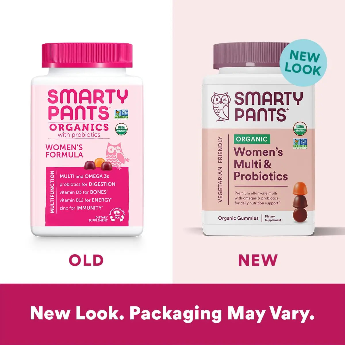 SmartyPants Organic Women's and Toddler Multivitamin Gummies with Probiotics, Omega 3, Vitamins D3, B12, C, A, K, Zinc and More SmartyPantsAu supplements