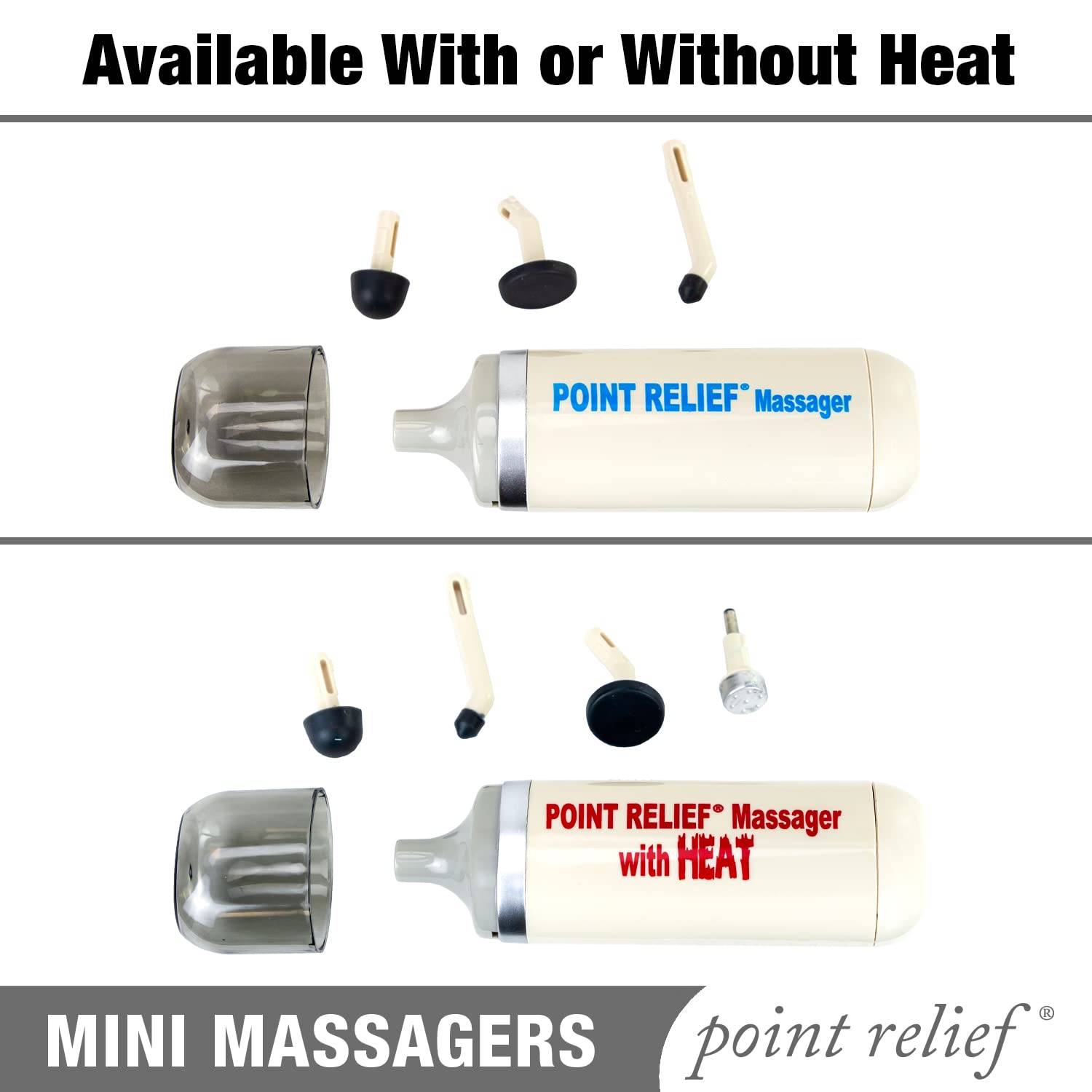 Point Relief 14-1050 Mini Massager for Handheld Targeted Massage Therapy Relieve Muscle Pain Point ReliefAu supplements