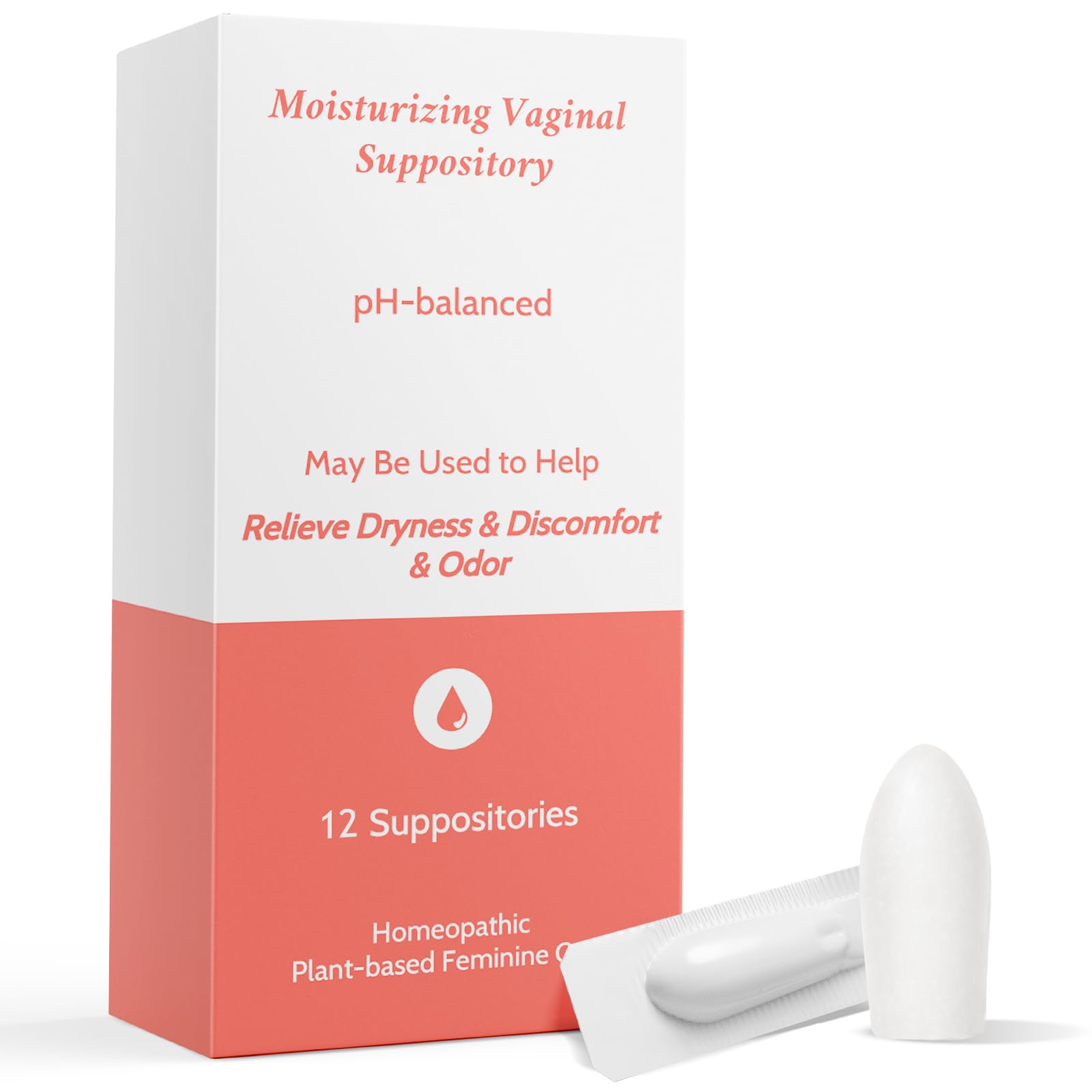 Vaginal Moisturizing Suppositories for Lasting Hydration & Comfort | Balances pH, Soothes Dryness VagiriaAu supplements