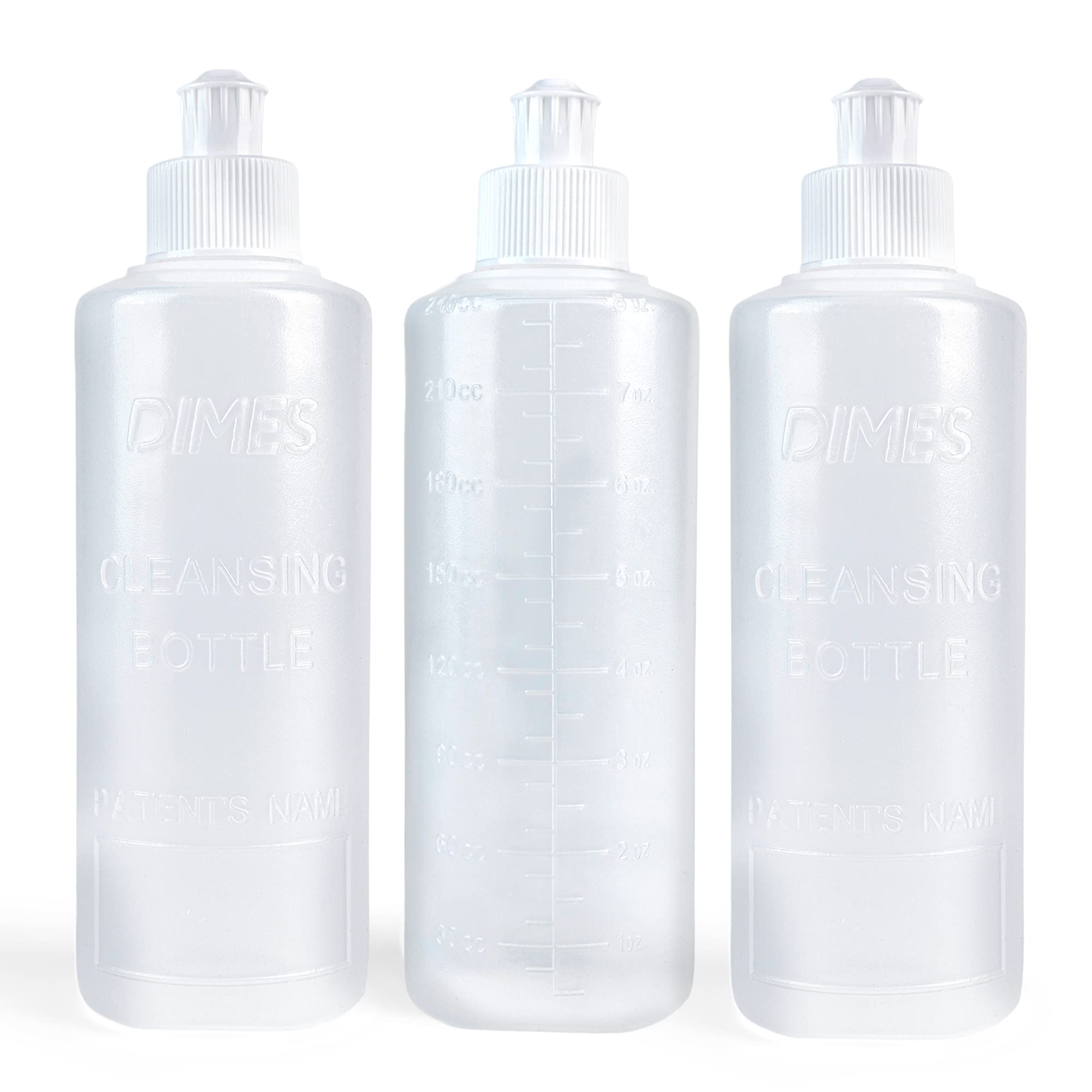 Dimes Perineal Lavette Irrigation Bottle 8 oz (Pack of 3). - Peri Bottle for Postpartum Care DimesAu supplements