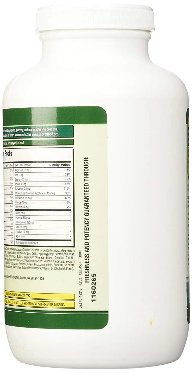 Kirkland Signature Adult 50+ Multi Vitamins & Minerals, 400 Tablets (2 Pack) KIRKLANDAu supplements