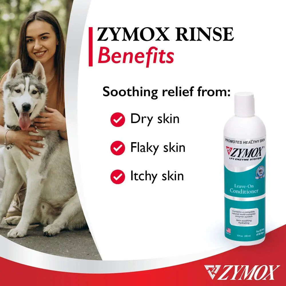Zymox Leave On Conditioner for Pets, 12 fl oz Pet King Brandsnz supplements