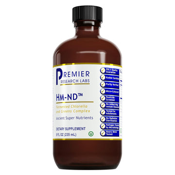 Premier Research Labs Fermented HM-ND - Cilantro, Parsley, and Chlorella Liquid, Full Body Detox and Cleanse for Men and Women, Cilantro Supplement with Organic Herbal Extracts - 8 Fl Oz Premier Research LabsAu supplements