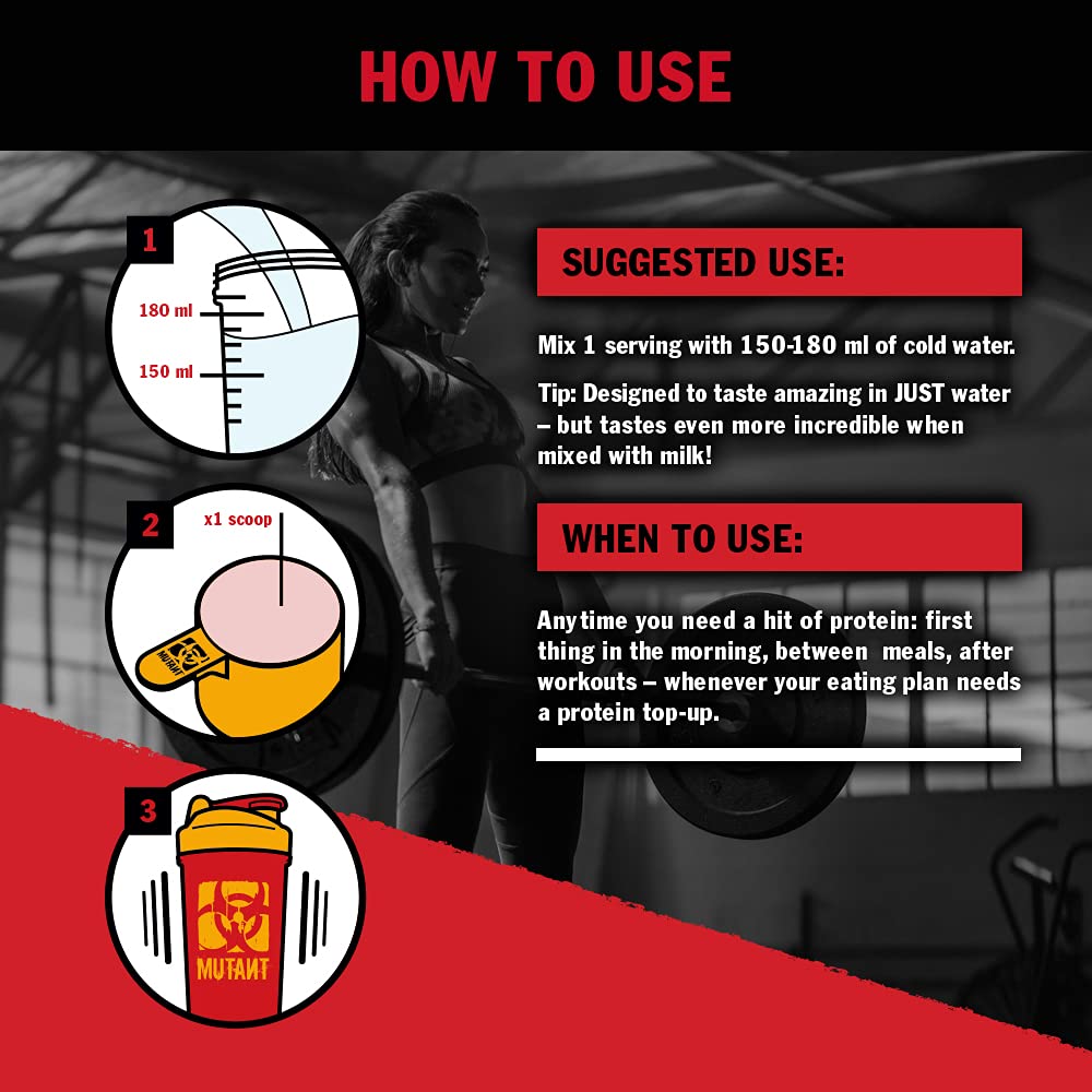 MUTANT ISO Surge – Pure whey Protein Isolate Powder, Low carb, Low Fat, Digestive Enzyme Boosted MutantAu supplements