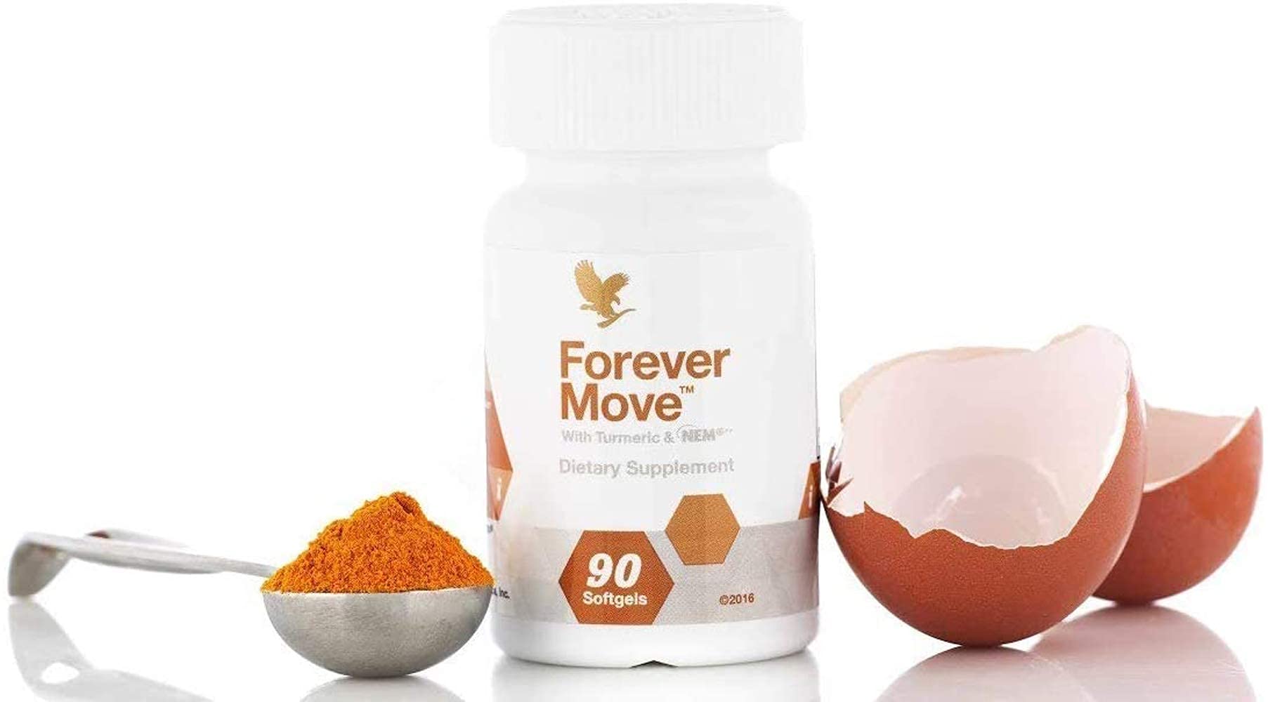 Forever Move - Advanced Joint & Muscle Supplement w/NEM, Supports Joint Comfort, Flexibility, and Fast Recovery, Gluten-Free - 90 Softgels Forever Living ProductsAu supplements