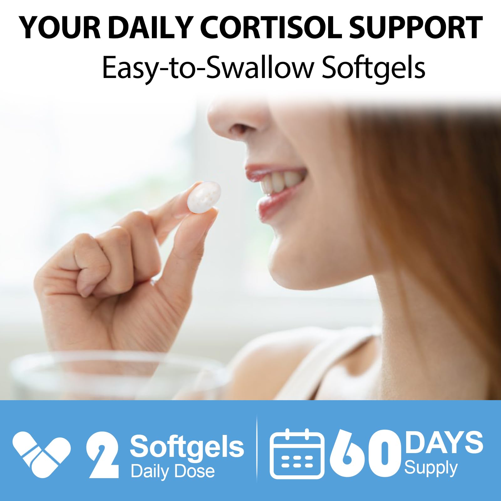SCOLA Cortisol Supplement for Women and Men with Magnesium, Ashwagandha/L-Theanine, Cortisol Detox Manager, Cortisol Reducer Supports Relaxation & Calm, Mood, Sleep, 120 Count SCOLAAu supplements
