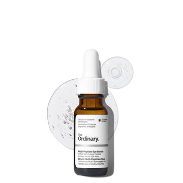 The Ordinary Multi-Peptide Eye Serum, Anti-Aging Formula for Crow’s Feet, Dark Circles & Puffiness, 0.5 Fl Oz