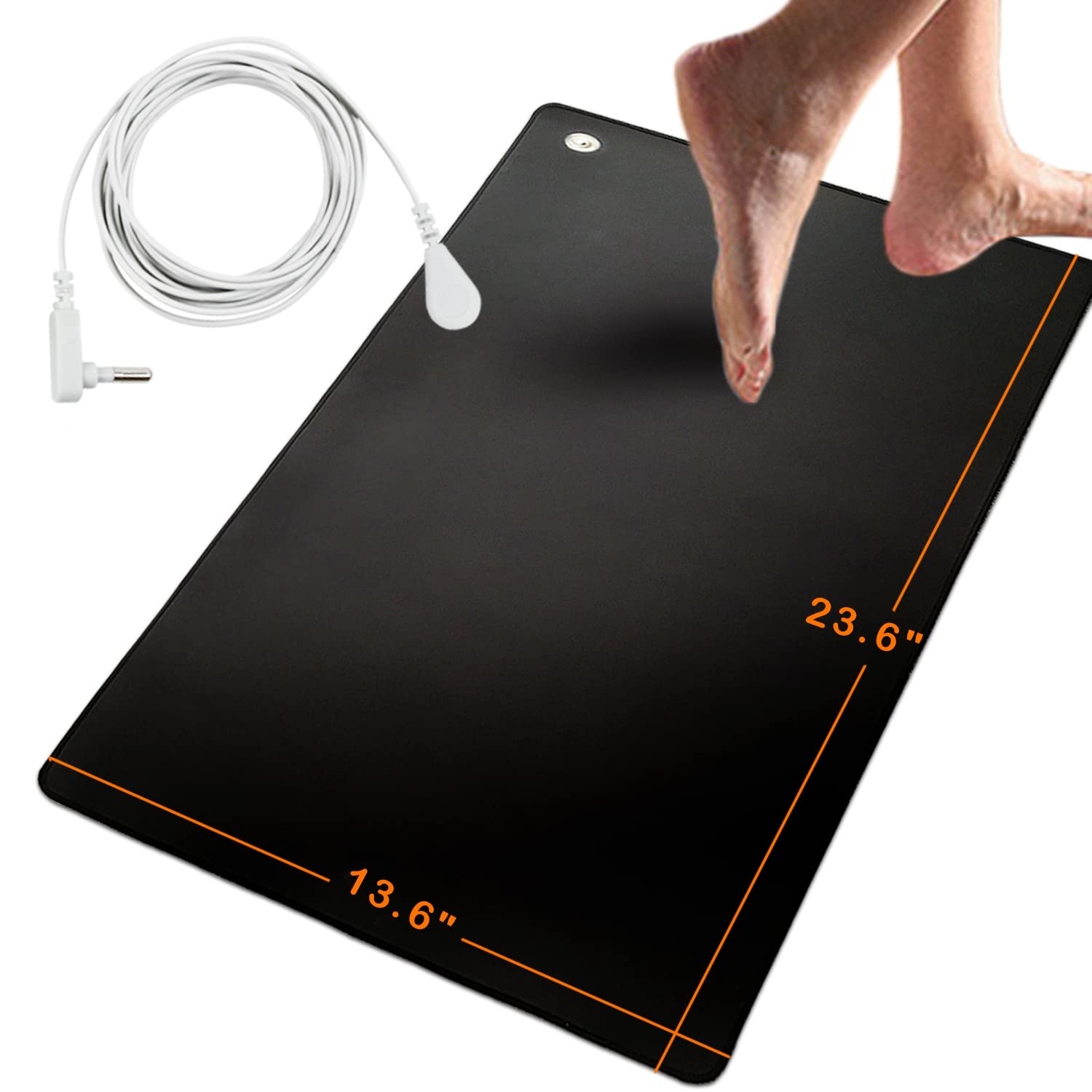 Grounding Mat for Improving Sleep, Grounding Pad for Health, Grounding Bed Mat with Grounding Cord VAJOOCLLAu supplements