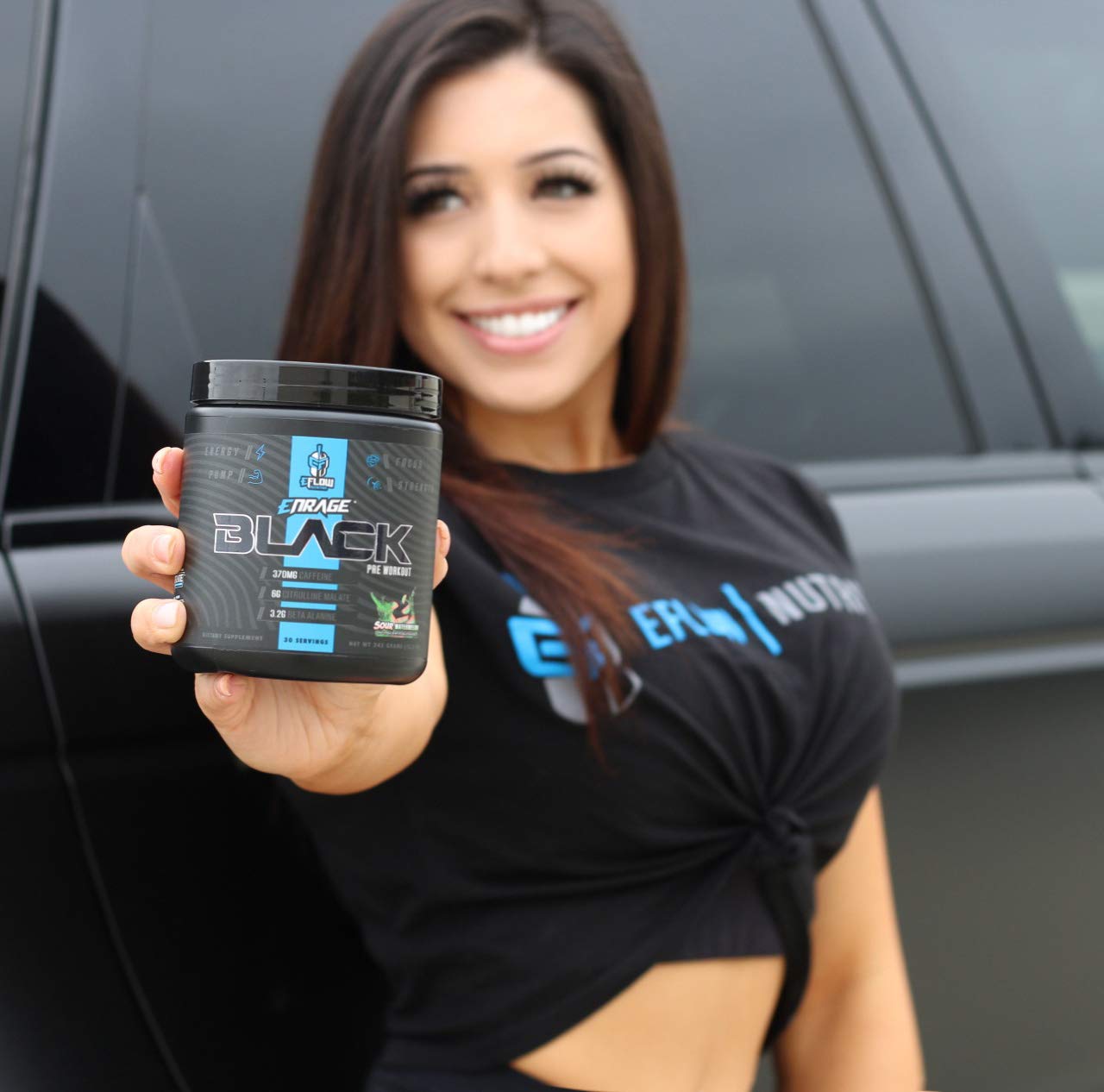 eFlow Nutrition Enrage Black High Stimulant Pre Workout Supplement - Preworkout Powder eFlow NutritionAu supplements