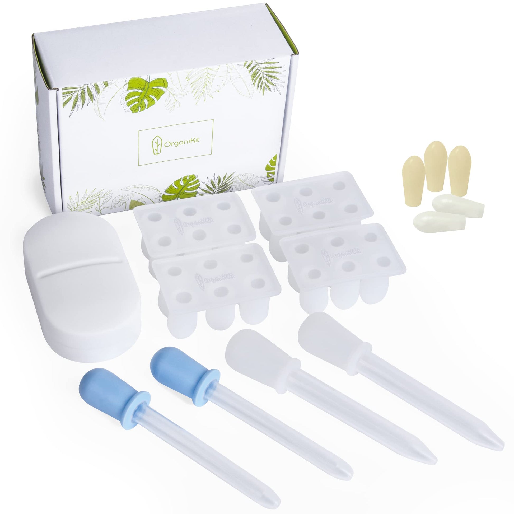 OrganiKit's Reusable Suppository Mold Kit - Eco-Friendly, 2ML, Silicone, Suppository Molds OrganiKitAu supplements