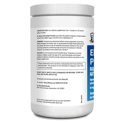 Dr. Berg's Electrolyte Powder 100 Servings Bundle - Raspberry Lemon & Lemonade Dr. Berg NutritionalsUS supplements