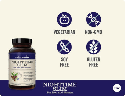 NatureWise Nighttime Slim with Capsimax - Natural Thermogenic Green Coffee Bean & Forskolin NatureWiseUS supplements