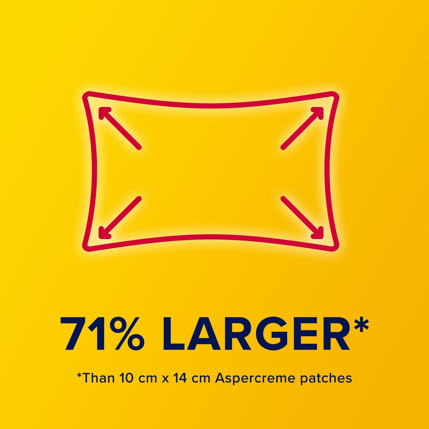 Aspercreme Lidocaine Pain Relief Patch XL for Back, Neck & Shoulder Pain, Topical Patches with Max-Strength 4% Lidocaine & Flexible Fabric Numbs Away Pain, 3 Ct. AspercremeAu supplements