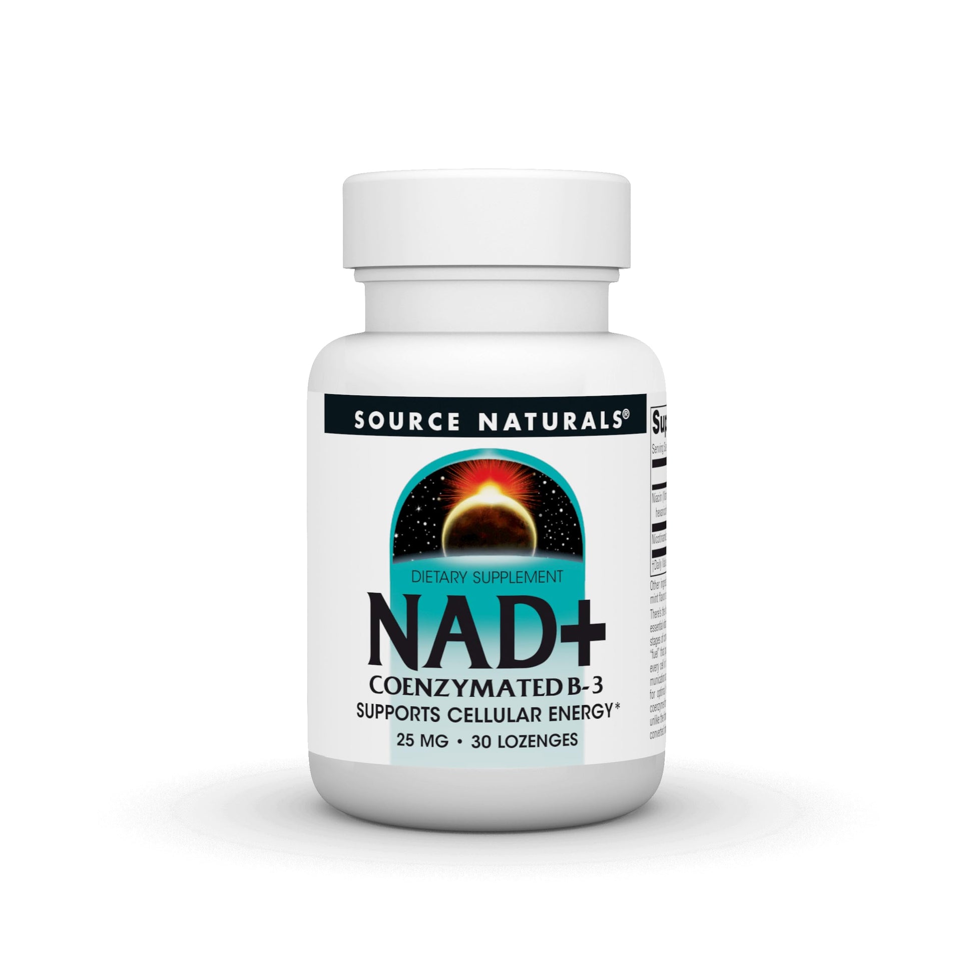 Source Naturals NAD+, Coenzymated B-3, Supports Cellular Energy*, 25 mg - 30 Lozenges Source NaturalsAu supplements