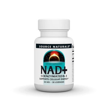 Source Naturals NAD+, Coenzymated B-3, Supports Cellular Energy*, 25 mg - 30 Lozenges Source NaturalsAu supplements