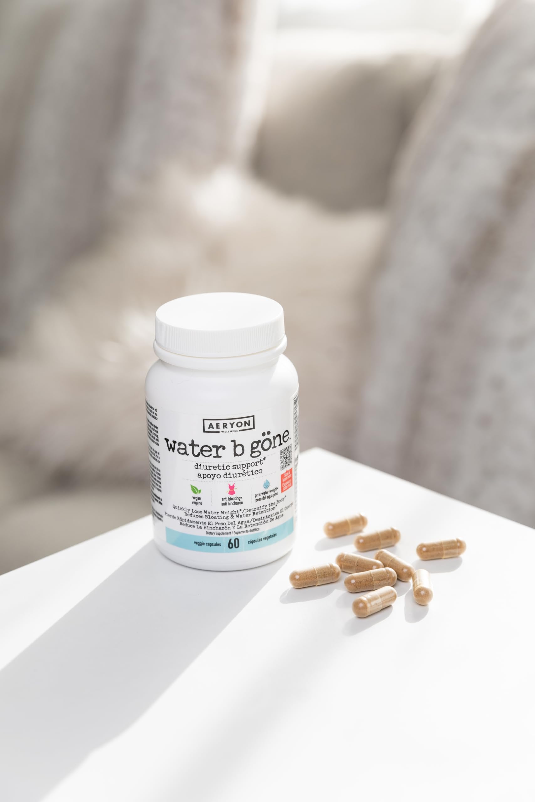 Water B Gone – Diuretic Pills for Women – Reduce Water Retention and Bloating – Find PMS Aeryon Ashlie WellnessAu supplements