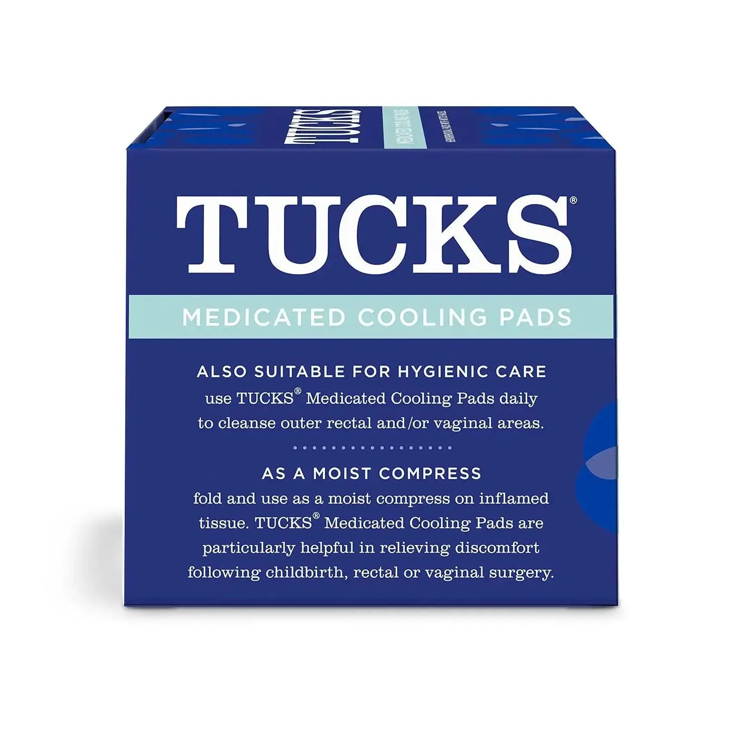 TUCKS Medicated Cooling Pads, 100 Count – Hemorrhoid Pads with Witch Hazel, Cleanses Sensitive Areas, Protects from Irritation, Hemorrhoid Treatment, Medicated Pads Used by Hospitals TUCKSAu supplements