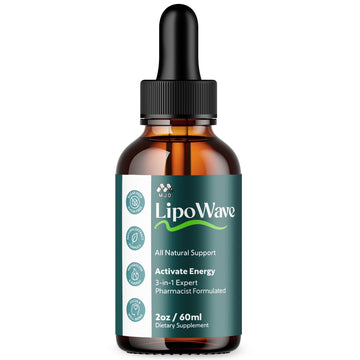 Lipowave Drops, Official LipoWave Drops with All Natural Ingredients, Advanced Overall Health and Wellness Vitamin Supplement Premium Formula for Maximum Strength Multivitamin Support (30 Servings) MJOAu supplements