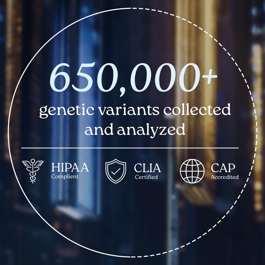 GenoPalate Nutrition DNA Test Kit | 100+ Optimal Foods & Tailored Diet | Genetic Health Report & Personalized Wellness | Macro & Micronutrient Recommendations | Stress & Eating Insights GenoPalateAu supplements