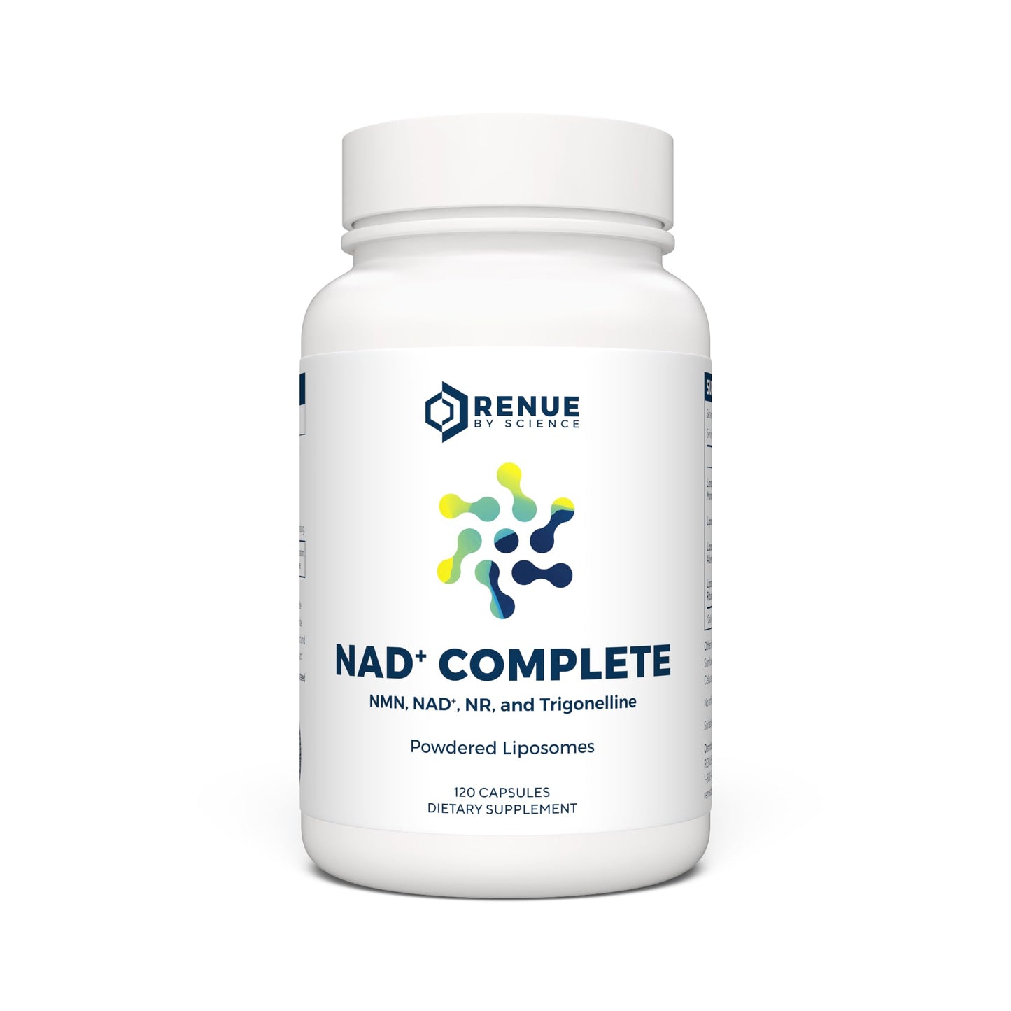RENUE by SCIENCE NAD+ Complete | 120 Liposomal NAD Supplement Capsules with NMN, NR & Trigonelline - 210mg NMN & 160mg NAD per Serving | Bioavailable Formula for Increased Absorption | Made in the USA Renue By ScienceUS supplements