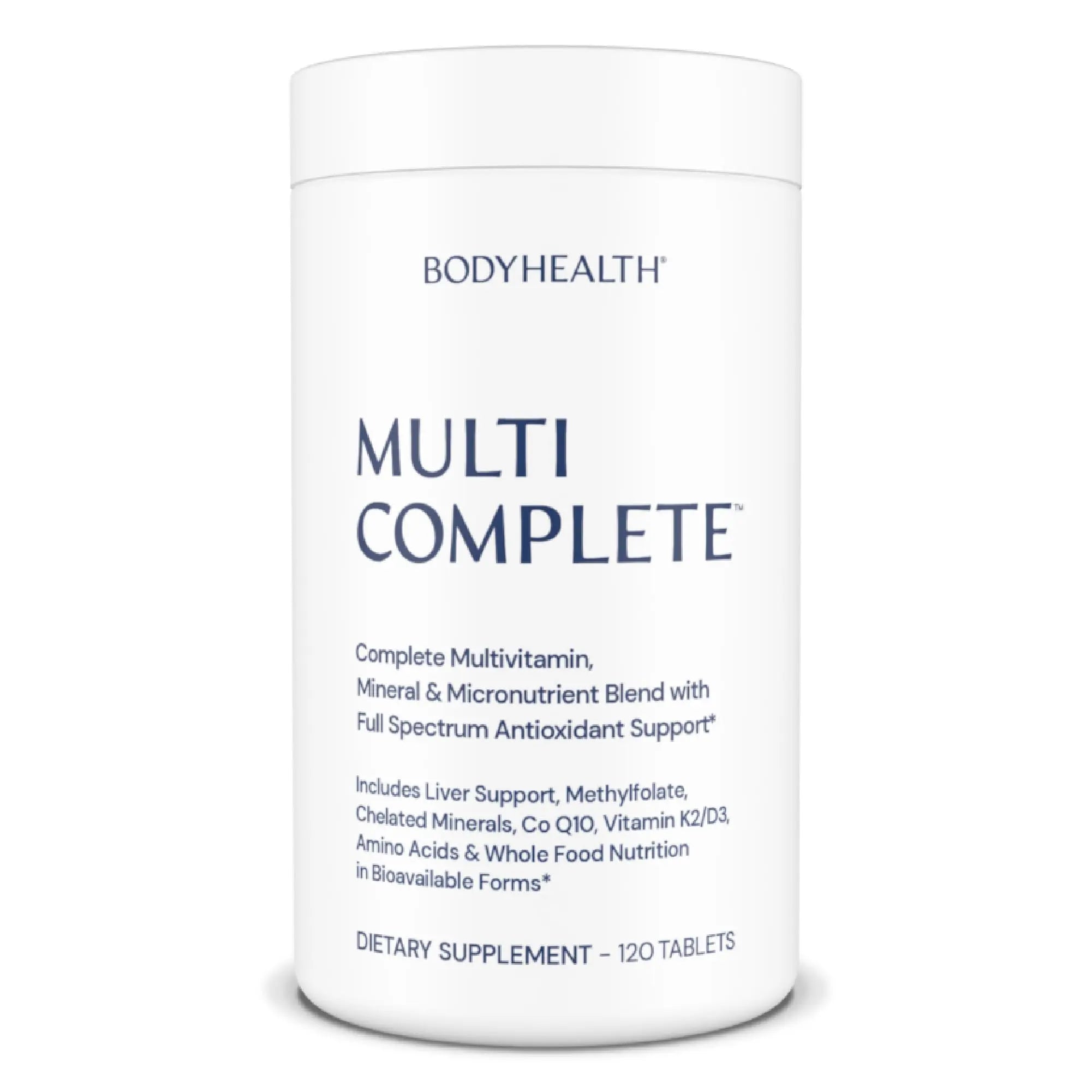 BodyHealth Multi Complete (120 Ct) Daily Multivitamin for Men and Women with Whole Foods, Minerals, Antioxidants BodyHealthAu supplements