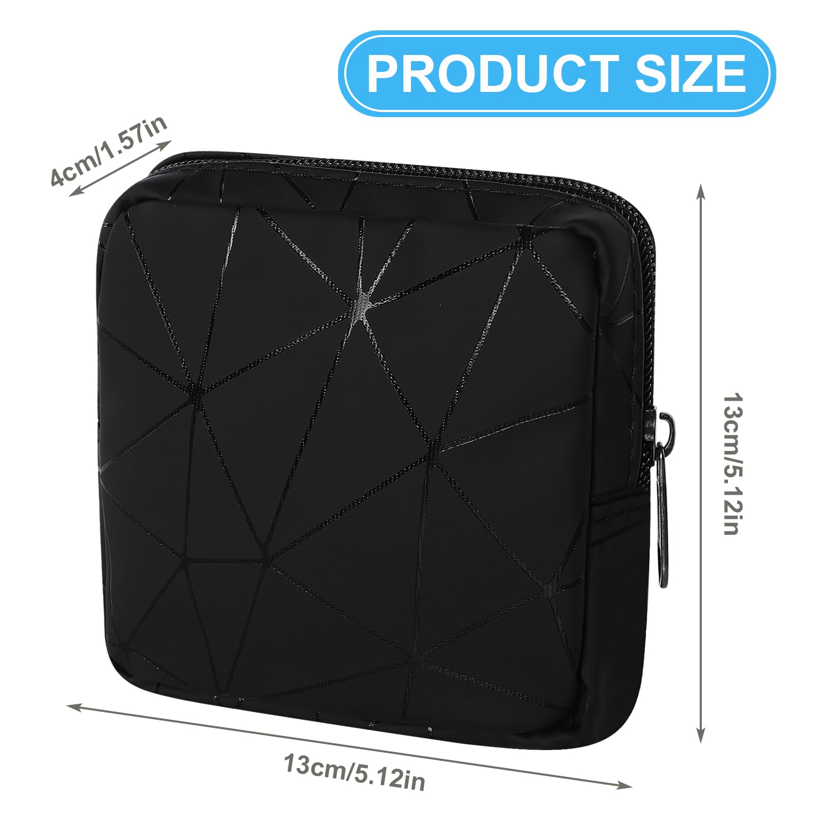 Ouligay Period Bag Sanitary Napkin Storage Bag Tampon Bag Tampon Pad Holder for Purse Menstrual Pad OuligayAu supplements