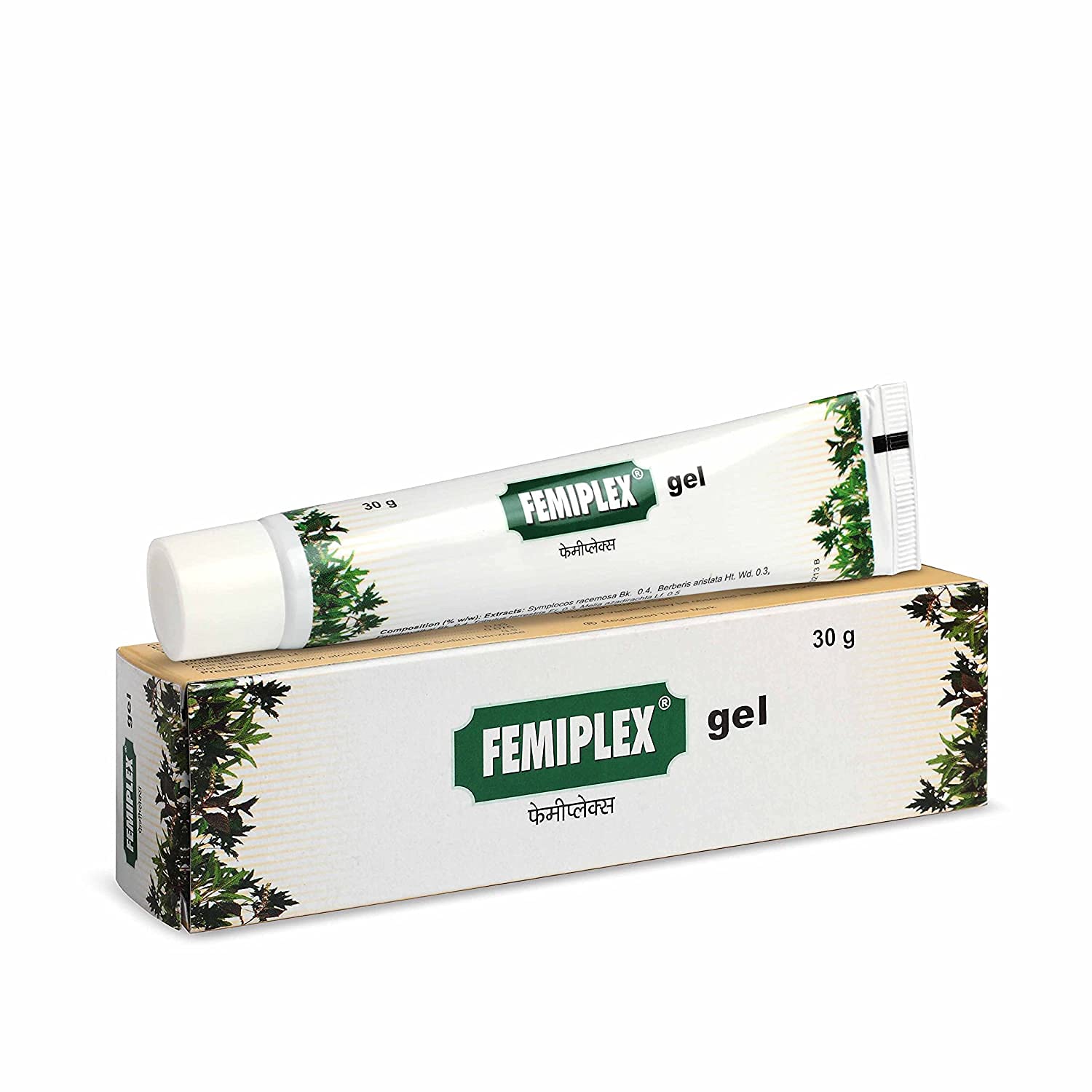 Ifra Charak Pharma Femiplex Gel for Vaginal infections, itching and foul smell - 30 gms (Pack of 2) IfraAu supplements