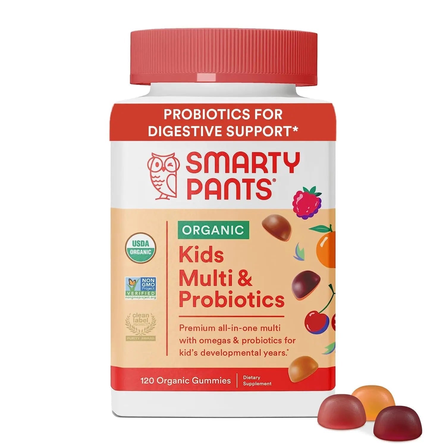 SmartyPants Kids Multivitamin Gummies 120 Count and Women's Multivitamin Gummies 60 Count Bundle SmartyPantsAu supplements