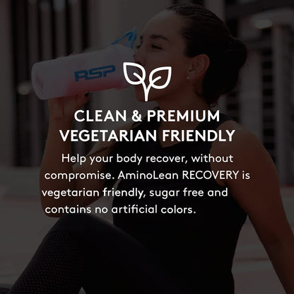 RSP AminoLean Recovery - Post Workout BCAAs Amino Acids Supplement + Electrolytes RSP NUTRITIONUS supplements