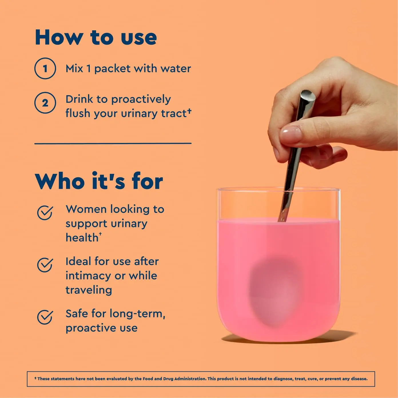 Uqora Flush - Urinary Tract* with D-Mannose, Vitamin C, Vitamin B6, Potassium, Magnesium & Calcium - Gluten-Free & Vegan - Pink Lemonade Flavor - 10 Packets (1 Pack) UqoraAu supplements