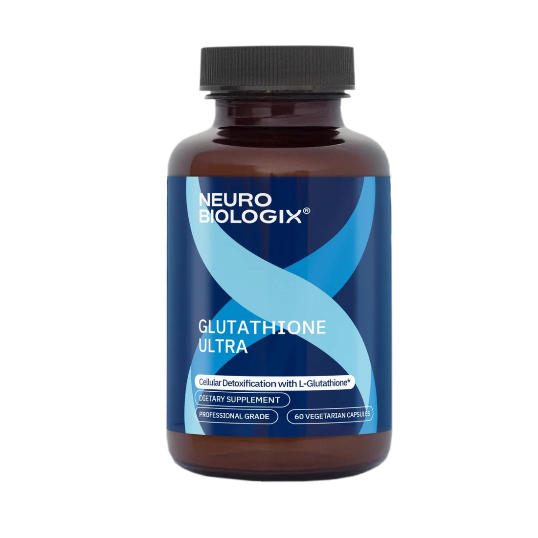 Neurobiologix Glutathione Ultra, L-Glutathione Antioxidant Complex with Vitamin C, A, B2, B6, Zinc, Selenium, Manganese, Taurine & Quercetin for Cellular Health, Gluten Free, 60 Vegetarian Capsules NeurobiologixAu supplements