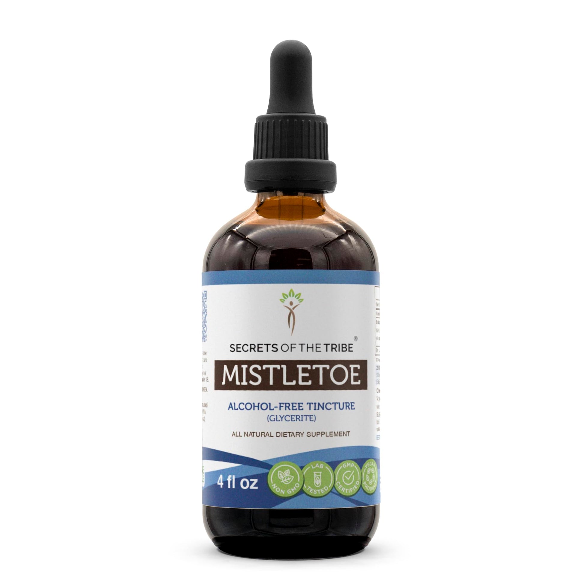 Secrets of the Tribe Mistletoe Tincture Alcohol-Free Liquid Extract, Mistletoe Secrets of the TribeAu supplements