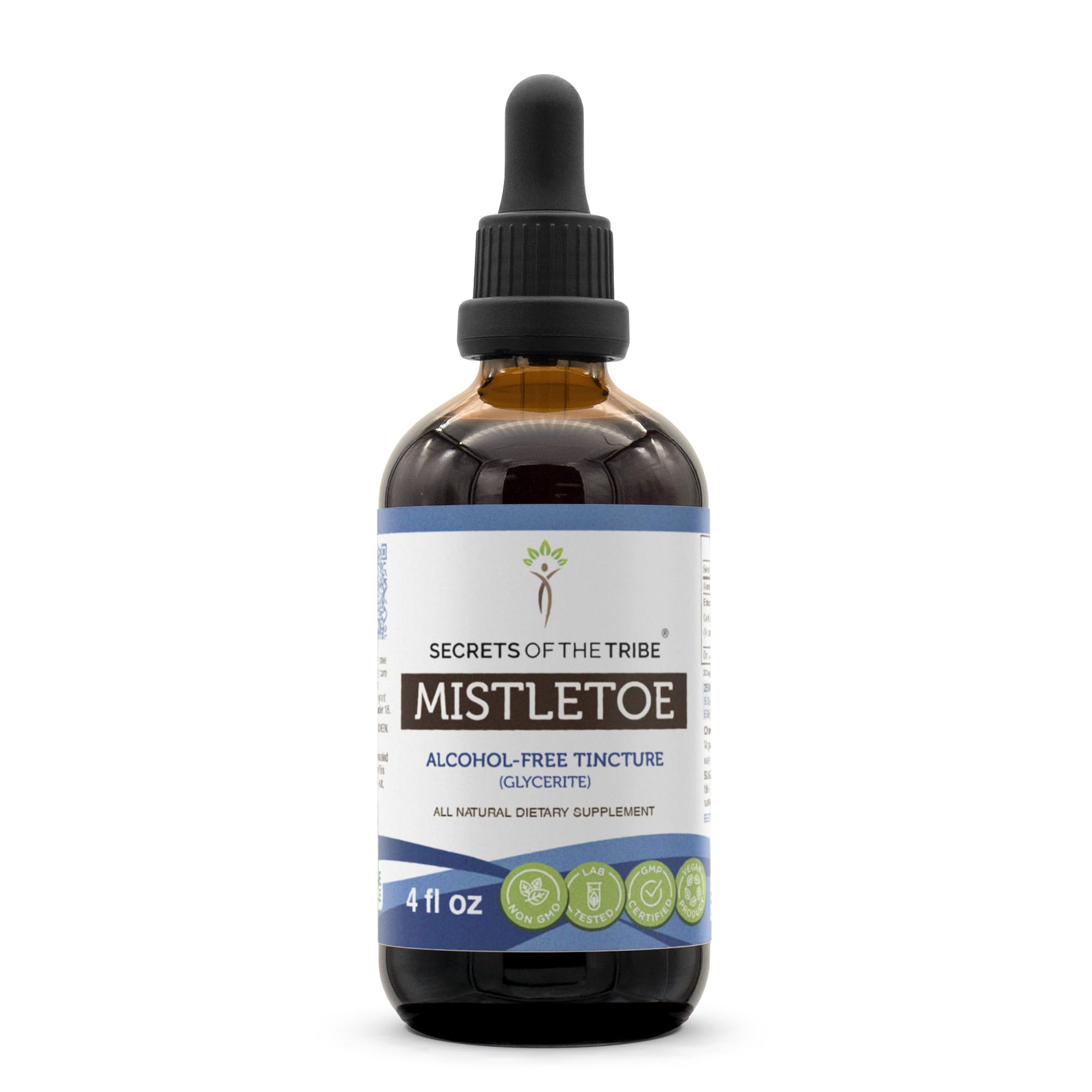 Secrets of the Tribe Mistletoe Tincture Alcohol-Free Liquid Extract, Mistletoe Secrets of the TribeAu supplements