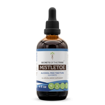 Secrets of the Tribe Mistletoe Tincture Alcohol-Free Liquid Extract, Mistletoe Secrets of the TribeAu supplements