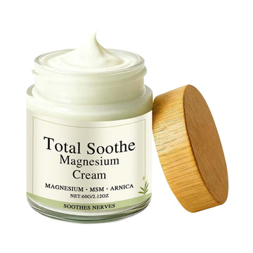 TotalRelief Magnesium Cream - MSM & Arnica – Fast Absorbing, Joint Relief Cream with Mineral Delivery Formula,Non-Greasy Topical for Everyday Joint & Muscle Comfort GenericAu supplements