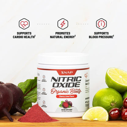 Snap Supplements Nitric Oxide Booster and Beet Powder Snap SupplementsUS supplements