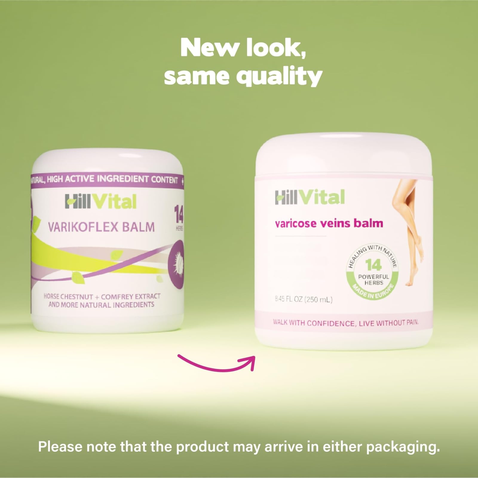 Hill Vital Natural Solutions HillVital Herbal Leg Care Balm with Horse Chestnut – Lightweight Botanical Cream for Daily Skin Care & Massage, Non-Greasy Formula for Legs & Body, 250 ml Hill Vital Natural SolutionsAu supplements