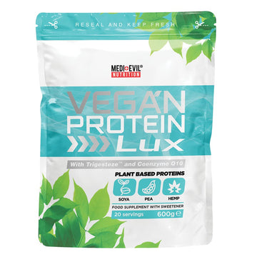 Medi-Evil Nutrition Vegan Protein Powder, Natural Ingredients, Gluten Free and Vegetarian Medi-EvilAu supplements