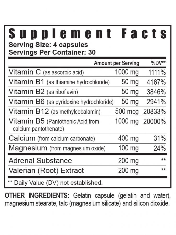 Youngevity Ultimate D-Stress™ – Natural Stress Relief Supplement with Magnesium, Valerian Root Extract, and B Vitamins – Supports Adrenal Health and Nervous System – 120 Capsules (Pack of 1) YoungevityAu supplements